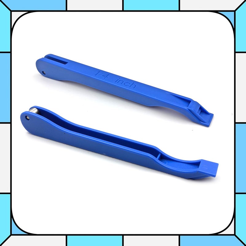 ARTIMUSES 1/4" Copper Foil Hand Foiler, Hand Foiler for Stained Glass, Blue - Image 2